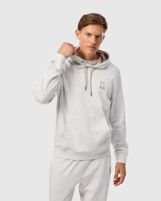 $168 Psycho Bunny Hombre James Premium Sudadera con Capucha, Brezo Crudo, XXL Foto 1 de 4