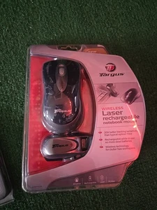 Targus AWM15US Silver Wireless Rechargeable Optical Notebook RF Mouse NEW - Picture 1 of 1