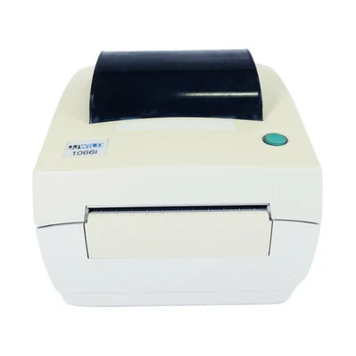 Zebra LP2844 Direct Thermal Barcode Printer Ethernet USB Serial No AC Adapter - Image 1 of 4