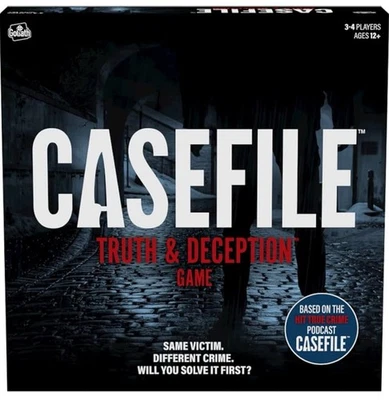 Casefile | Truth & Deception Murder Mystery Strategy Game | 3 - 4 Players | New - Image 1 of 2