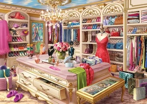 Ravensburger Puzzle The Coveted Closet de 1000 pièces Expérience de garde-robe - Photo 1/6