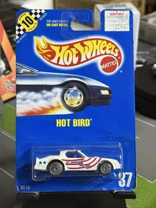 Hot Wheels 1990 Hot Bird Pontiac Firebird White All American Collector #37 - Picture 1 of 1