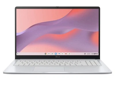 ASUS CX15 15.6 inch FHD IPS Chromebook Laptop Intel Celeron N4500 4GB RAM 128Gb - Image 1 of 2