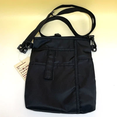 Muji водоотталкивающий наплечная сумка с ручкой держатель черный новый Японии легкий - Изображение 1 из 4