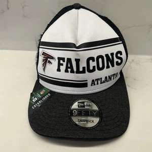 Atlanta Falcons NFL 100 Mütze New Era 9FIFTY Snapback Mesh Trucker Cap 1966 schwarz - Bild 1 von 6