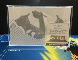 Acrylic Display Case for Sword & Shield Charizard UPC with Strong Magnetic Lid! - Picture 1 of 2
