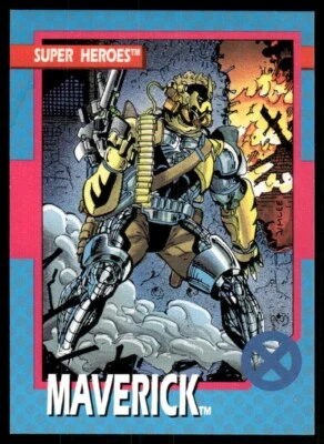 Tarjeta Impel Maverick 1992 Marvel X-Men #39 (NM) Foto 1 de 2