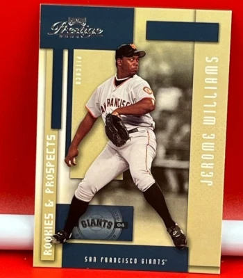 2004 Donruss Playoff Prestige Rookies & Prospects Jerome Williams #167 Giants - Image 1 of 2