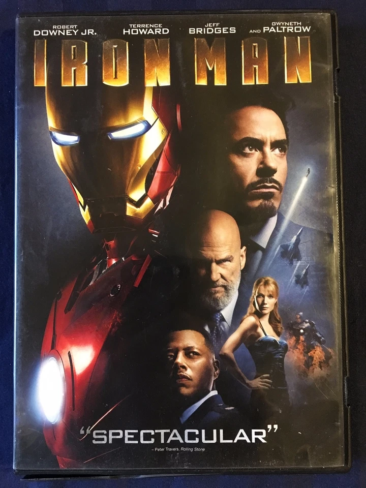 Iron Man (DVD, 2008, Marvel) - K10 - Image 1 of 1