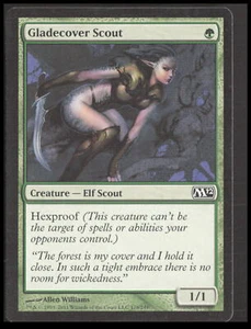 MTG Gladecover Scout 178 Common Magic 2012 (M12) Card CB-1-3-A-22 - Picture 1 of 7