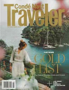 Conde Nast Traveler Magazine Jan/Feb 2025 THE GOLD LIST Our Editor's Favorites - Picture 1 of 1