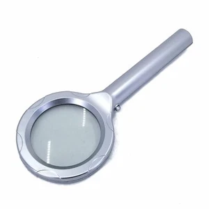 6 LED Light 3X Handheld Magnifier Reading Magnifying Glass Lens Jewelry Loupe - Picture 1 of 5