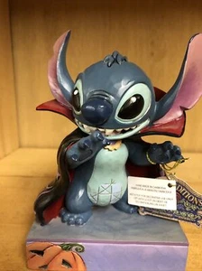Jim Shore Stitch Vampir 6010863 NEU für 2022 Disney Halloween Statue Tiere Va - Bild 1 von 6