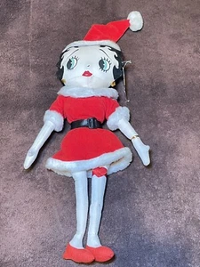 VINTAGE Kelly Toys 1999 BETTY BOOP Plüsch Puppen WEIHNACHTEN - Bild 1 von 8