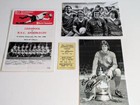 LIVERPOOL FC LEGEND RAY CLEMENCE 1980 TESTIMONIAL PROGRAMME & TICKET + 2 PHOTOS