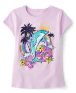 New TCP The Children's Place Dolphin Tee Shirt Size XXL 16 NWT - Picture 1 of 2