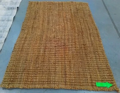 NATURAL 4'-0" x 6'-0" Broken Thread Rug, Reduced Price 1172769324 NF447A-4 - Image 1 of 4