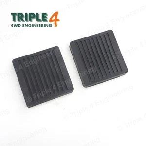 OEM Brake & Clutch Pedal Rubber Set Land Rover Defender 1983-2016 Superb Quality - Picture 1 of 1