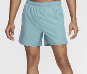 Nike Men's Challenger Lined 5” Running Shorts Turquoise Blue DV9363-464 New Sz M - Picture 1 of 15