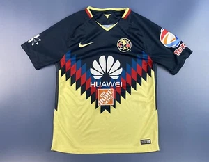 CLUB AMERICA MEXICO 2017/2018 HOME FOOTBALL SHIRT NIKE SOCCER TRIKOT SIZE M - Bild 1 von 10