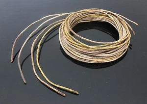 141# Amazing 00'S Western Electric wax Cloth 18GA Wire cable 2meter*4pcs - Picture 1 of 4