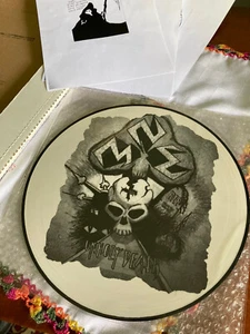 NME Unholy Death Picture Disc LP VENOM SODOM BULLDOZER MAYHEM NIFELHEIM E-X-E - Picture 1 of 7