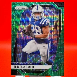 2024 Panini Prizm - Jonathan Taylor #121 Green Wave Prizm - Picture 1 of 2