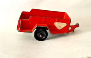 Vintage Tootsie toy U-Haul Hook Up Trailer  Metal Toy Smooth Running Chicago - Picture 1 of 12