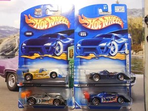 Hot Wheels Riley & Scott MK III LOT 4 TREASURE HUNT T-HUNT FIRST EDITIONS RACING - Picture 1 of 10