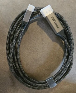 Mini DisplayPort to DisplayPort Cable Mini DP to DP Adapter HD Video 4K 60Hz 6FT - Picture 1 of 5