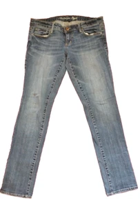 American Eagle Damen Stretch blau Denim Jeans Größe 6 - Bild 1 von 4