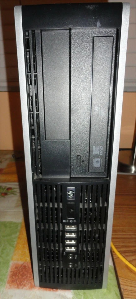HP 8000 Elite SFF Quad Core E8400 3.00Ghz 4GB Ram 80GB HDD, Windows 10 Pro, #149 - Image 1 of 4