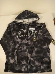 Felpa con cappuccio US ARMY da uomo LG nuova con etichette  - Foto 1 di 3