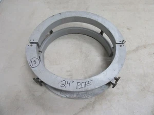 24" Pipe Walhonde Topliner Aluminum Alignment Welding Clamp Dearman USA MADE! - Picture 1 of 11