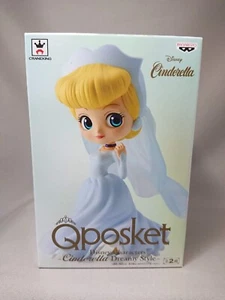 Figura Princesa Cenicienta Disney Qposket Tipo: Un Estilo Soñador Azul Claro - Imagen 1 de 4