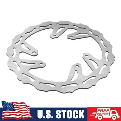 Front Brake Disc Rotor Steel For Honda CRF450R 2002-2014 CRF450X 2005-2017 - Image 1 of 4