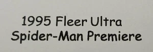 1995 Fleer Ultra Spider-Man Premiere Holoblast 003 Spider-Man vs. Scorpion - Picture 1 of 3