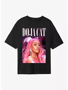 Doja Cat Hot Pink Portrait Girls T-Shirt Men Women All Size S M L 2345XL 9D1038 - Picture 1 of 3