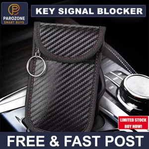 Pochette Faraday bloqueur de signal de clé de voiture - porte-clés cage de blocage RFID sans clé - Photo 1/11