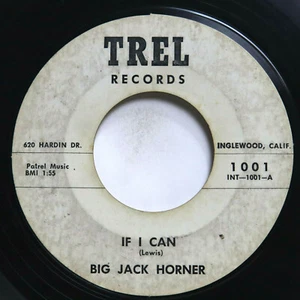BIG JACK HORNER - IF I CAN / JULIA - ROCKABILLY 45 - Bild 1 von 2