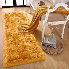 Extra Long Hall Hallway Runner Rugs Non-Slip Shaggy Living Room Bedroom Carpets
