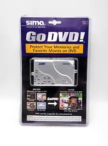 Sima Model CT-2 Go DVD GoDVD Digital Video Enhancer Transfer Duplicator New NOS - Picture 1 of 2