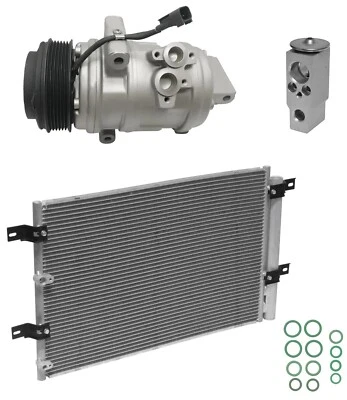 RYC Reman AC Compressor Kit With Condenser DF55A Fits Lincoln MKX 3.7L V6 2015 - Image 1 of 4