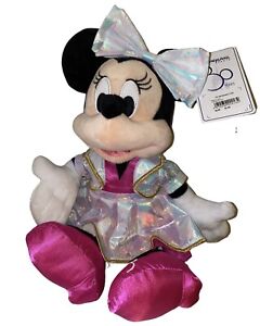Disney Plush Minnie Mouse  30 Anniversary  Disneyland Paris New