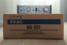 Teac HA-501, Full-Analog Dual Monaural Headphone Amplifier [Silver]