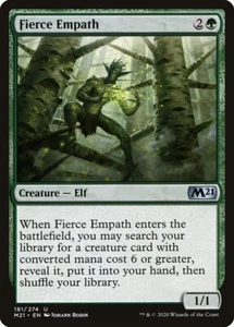 MTG Fierce Empath Core Set 2021 Uncommon NM/M Magic the Gathering - Picture 1 of 1