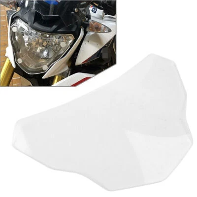 Front Headlight Guard Shield Screen Lens Cover For BMW G310R 17-21 G310GS 17-21 - Image 1 of 4