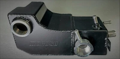 Tanque de expansión de refrigerante de aluminio negro Moroso (Fiat 124 Spider 2017-2020) Foto 1 de 4