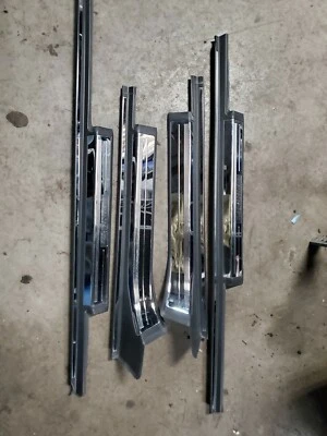 1999-00-01-02-2006 MERCEDES-BENZ W220 S55 AMG S500 S600 DOOR STEP MOLDINGS TRIMS - Image 1 of 2