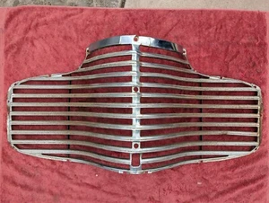 1941 CHEVY CAR CHROME GRILLE  COUPE CONVERTIBLE SEDAN CHEVROLET 41 - Picture 1 of 19